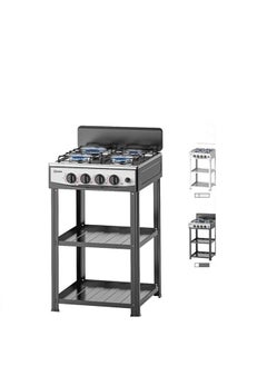 Gas Stove 4 Burner With Stand Self Ignition Lighter