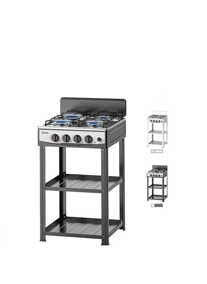 Generic - Gas Stove 4 Burner With Stand Self Ignition Lighter - Image 1