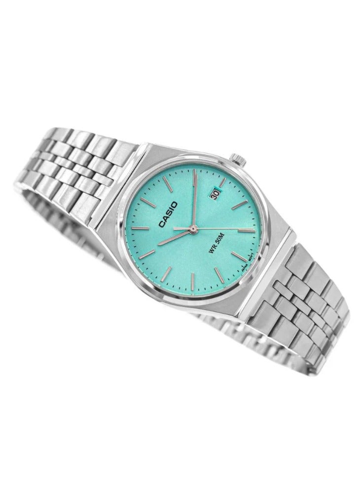 CASIO Standard Analog Stainless Steel Blue Dial Quartz MTP-B145D-2A1VEF Mens Watch - Image 2