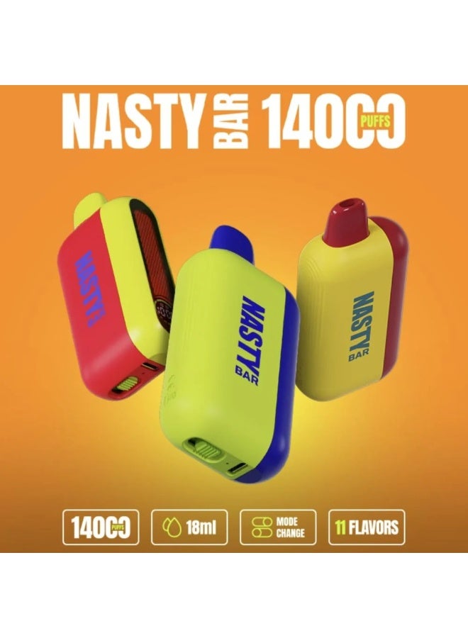 nasty Disposable Vape Peach ICE 14000 Puffs 5mg - Image 4