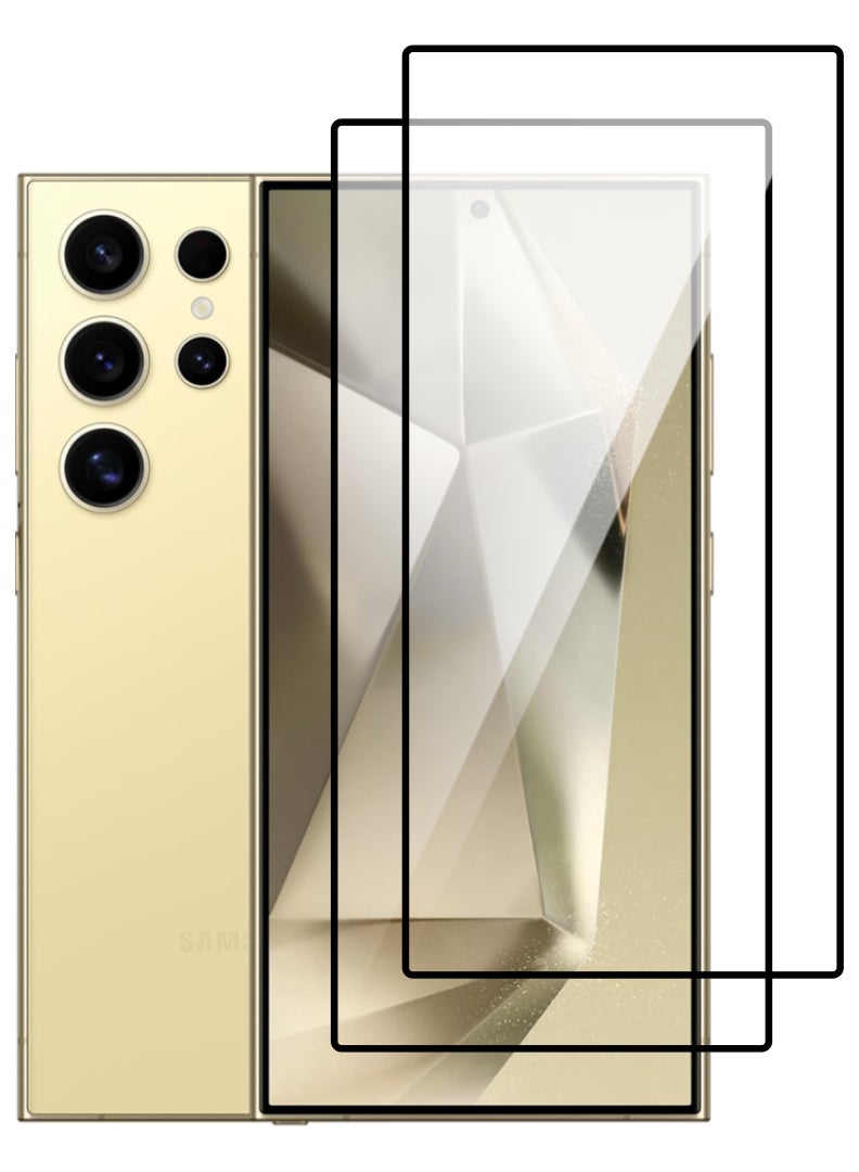 Theodor Pack of 2 Tempered Glass Screen Protector With 9H hardness For Samsung Galaxy S24 Ultra - Image 1