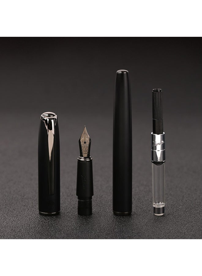 Pimio Fountain Pen, Signature Pen, Extra Fine Ef Nib, Business Office Gift, Adult Student Calligraphy Practice, Graduation Gift For Men And Women, 916 Muda Gray - Image 2