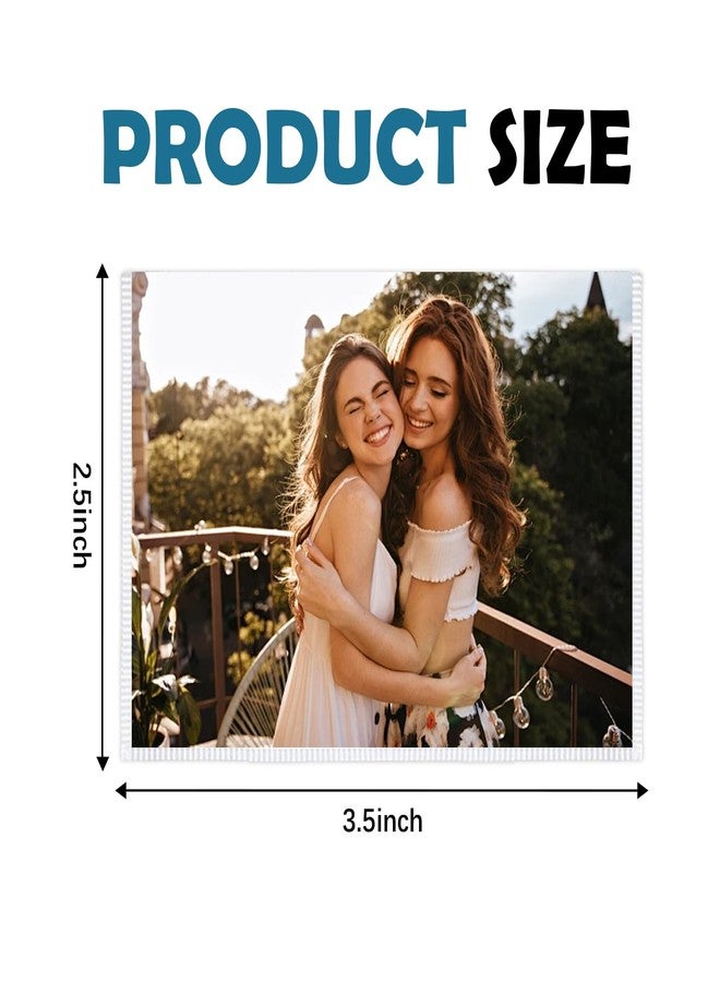 Odowalker 50 PCS Reusable Magnetic Picture Frames for Fridge, 2.5 x 3.5 Inch White Wallet Size Photo Pocket Sleeves, Magnetic Pocket Picture Frame for Refrigerator Locker, Office - Image 2