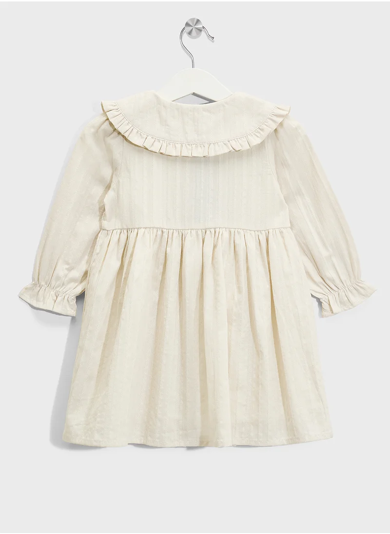 ريبلز مع نمشي Girls Peter Pen Collar Dress
