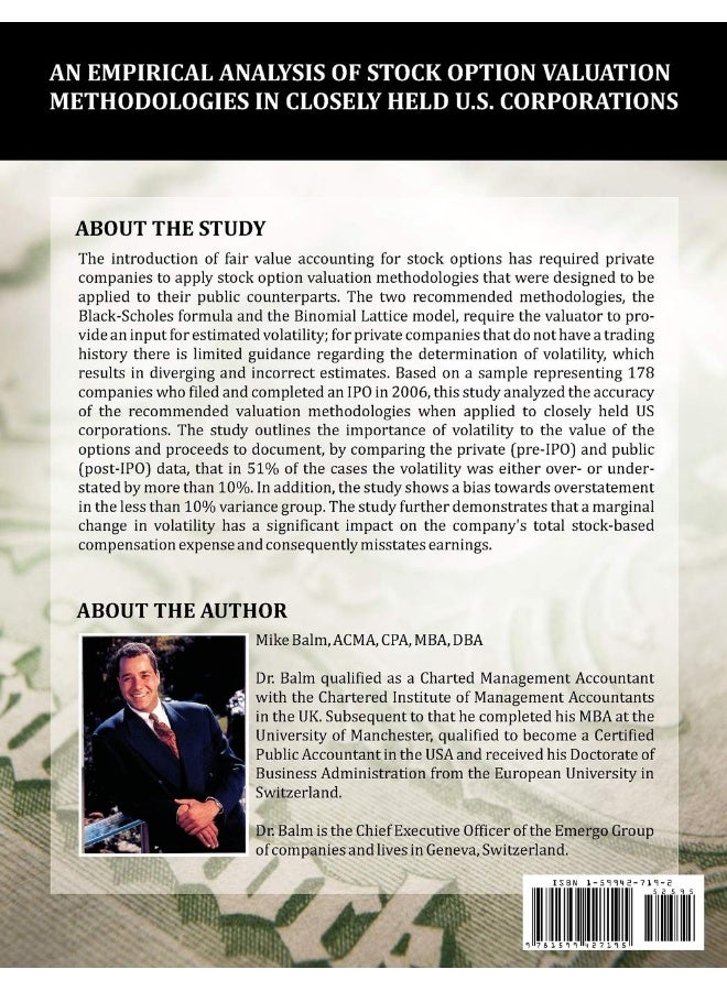 An Empirical Analysis of Stock Option Valuation Methodologies in Closely Held U.S. Corporations  - Image 2