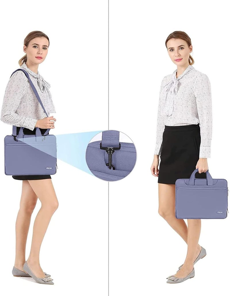 360 Protective Laptop Bag 15.6 inch - Lavender Gray - Image 5