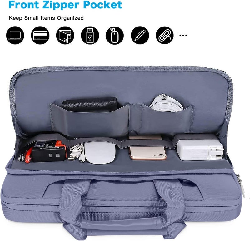 360 Protective Laptop Bag 15.6 inch - Lavender Gray - Image 3