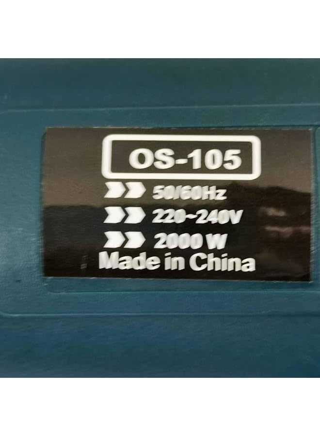 erorex Heat Gun 2000W Multi Purpose Heavy Duty Hot Air Gun Dual Temperature Air Gun Air Heating Gun 220 240V 50 60Hz Os 105 - Image 5