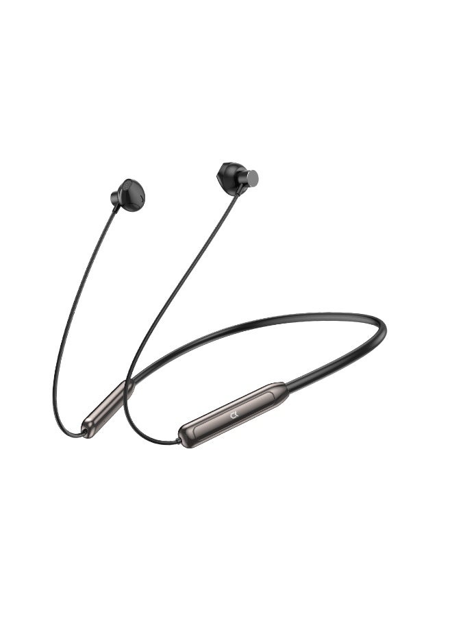 AcceOn ACC-BT982 Elite Flow Wireless Neckband – ENC Noise Cancellation, 22-Hour Playtime, Bluetooth 6.0, 2000H Standby, IPX Waterproof, High-Fidelity Audio – Black - Image 1