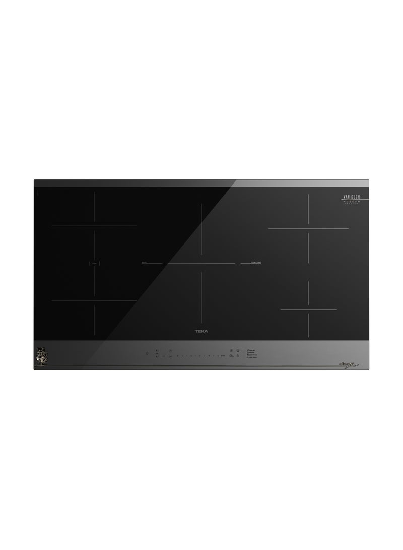 TEKA Van Gogh IBF 95 FST VG Van Gogh Museum Edition. 90cm Flex Induction hob with 4 direct functions and 4 cooking zones 5 112510047 Dark Grey and Black Glass - Image 1