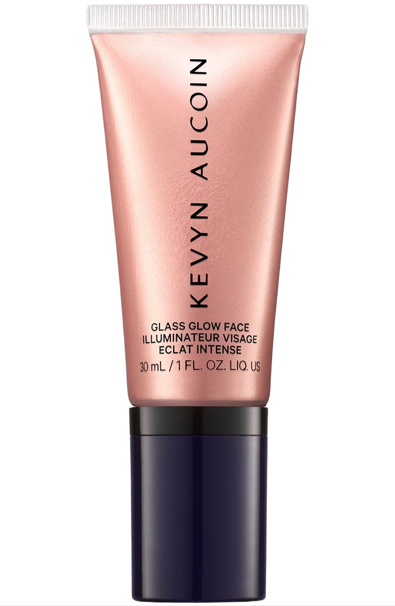 Kevyn Aucoin Glass Glow Face, Prism Rose: Multi-purpose universal dewy highlighter for face and body. Creates glowing youthful-looking hydrated skin with a glassy complexion. Makeup artist go to. - Image 1