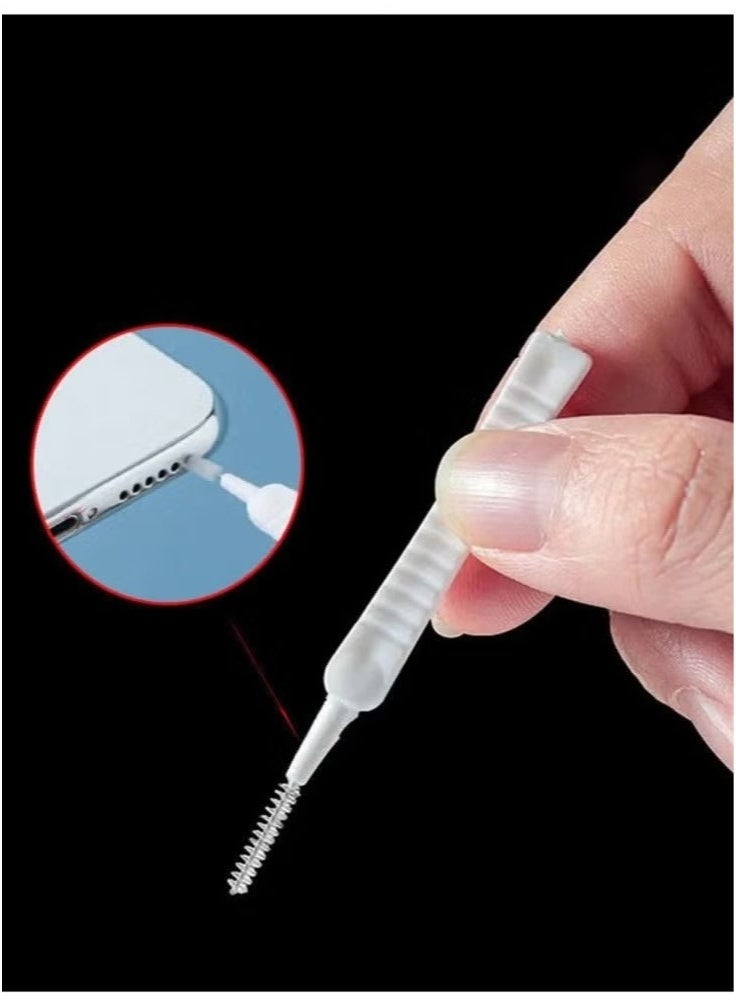 6-in-1 Mobile Phone Cleaning and Protection Kit with Charging Port Dust Plugs – Anti-Dust, Portable Device Maintenance Set - Image 3