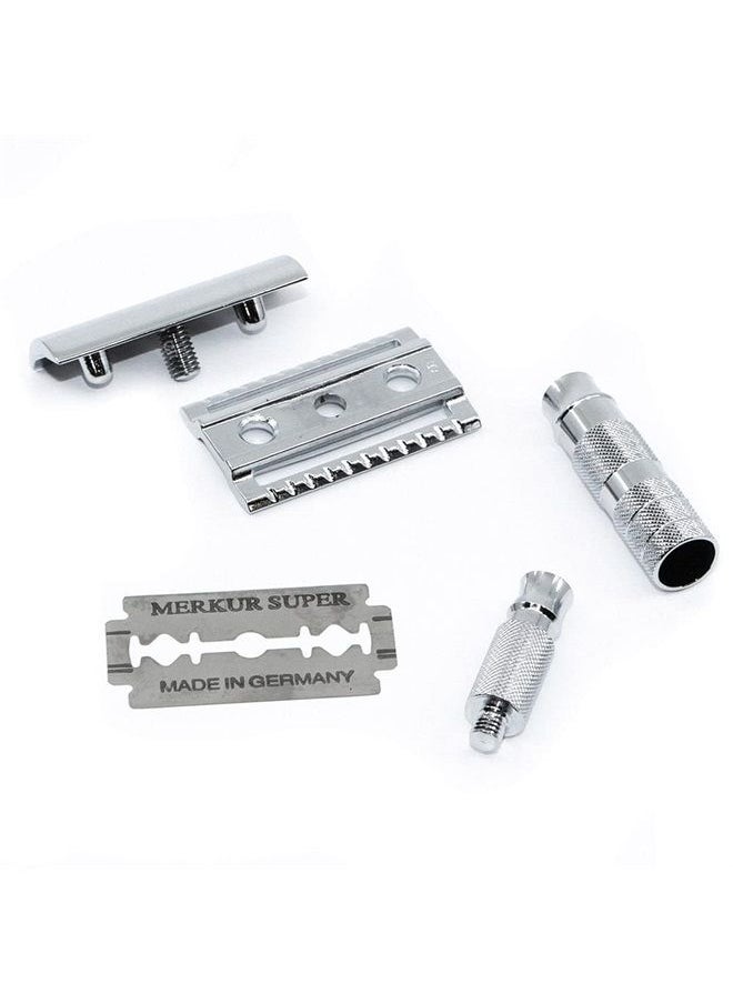 Merkur - Merkur Razor Travel razor with 1 blade , 2.61x0.44x2.89 Inch (Pack of 1) - Image 1