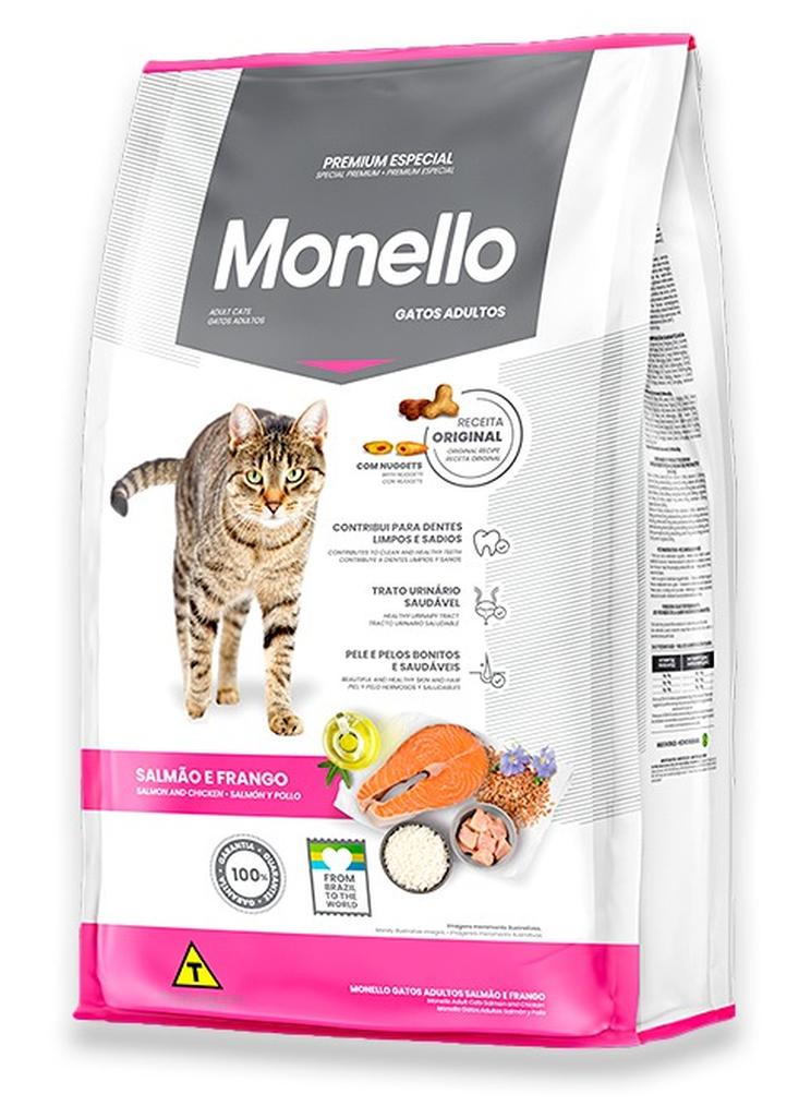 MONELLO Chicken And Salmon Cat Food - 7 KG - Image 1