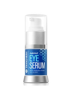 Honeyskin Eye Firm Antioxidant Nano Serum  with Hyaluronic Acid Manuka Honey and Aloe Vera  Anti Aging and Anti Wrinkle  Spots and Hyperpigmentation Treatment 05oz 