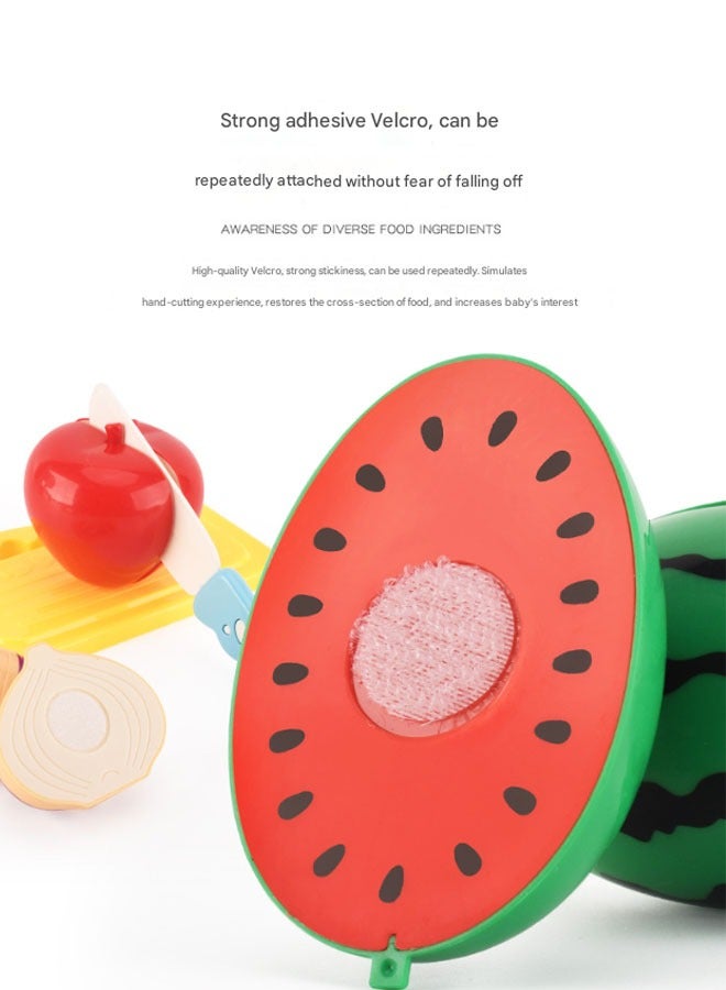 Kids Shopping Cart Trolley Play Set with Pretend Food and Accessories,Play Food Role Play Educational Toy,Perfect for Ages 3+ Pretend Play and Role-Playing Games（Pink） - Image 4