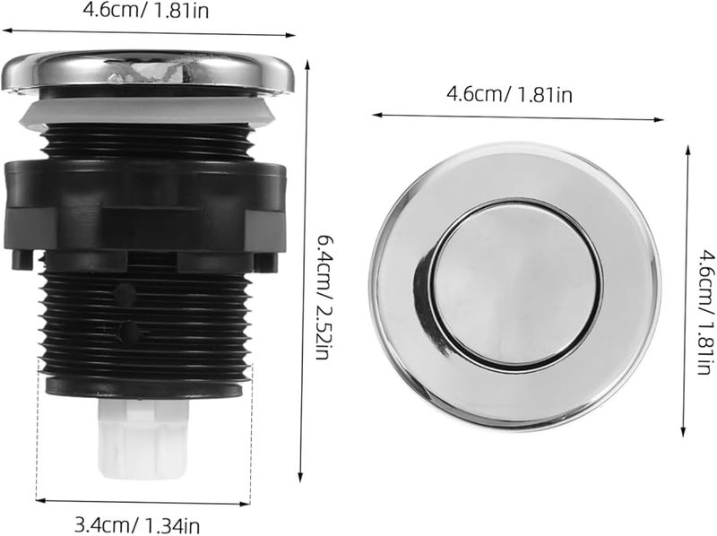 Pneumatic Air Button for Garbage Disposal and Bathtub Spa Control Moist Conditions - Image 3