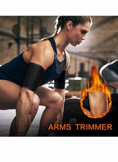 Y&D Arm Trimmer for Women or Men Sweat Shaper Bands Sauna Wraps Reduce Cellulite and Improve Sweating Wraps Trainer Sports Workout(2 Pack)  - Image 3