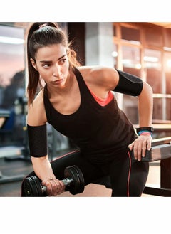 Y&D Arm Trimmer for Women or Men Sweat Shaper Bands Sauna Wraps Reduce Cellulite and Improve Sweating Wraps Trainer Sports Workout(2 Pack)  - Image 4