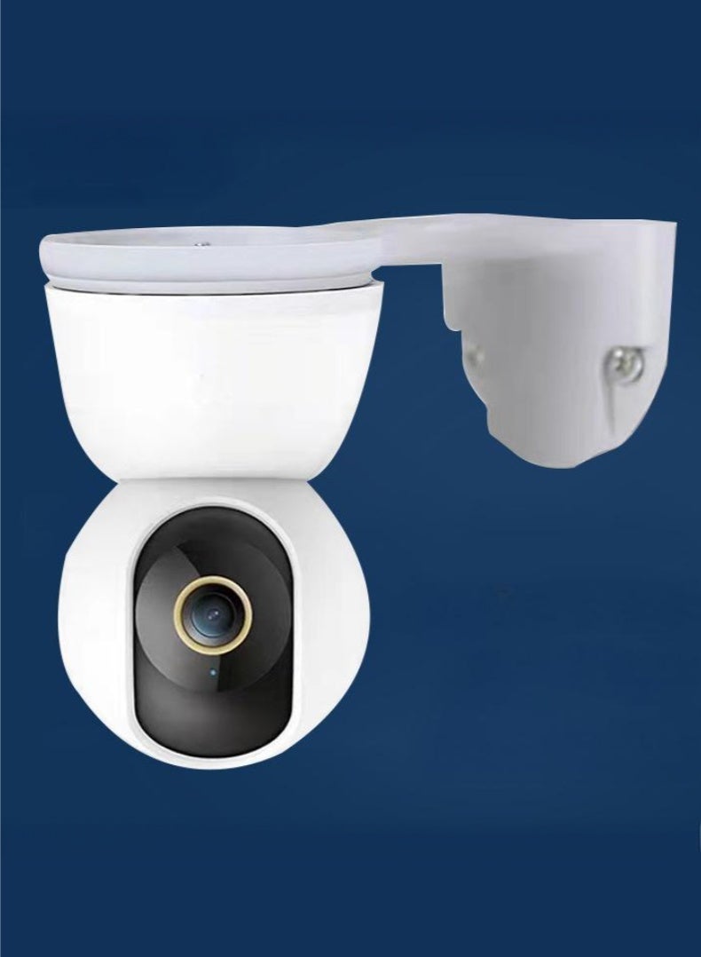 JUNYOUK 4 Pcs Of Household Intelligent Monitoring Camera Wall Mounted Bracket, Monitoring Base Fixed Bracket, Easy To Install - Image 4