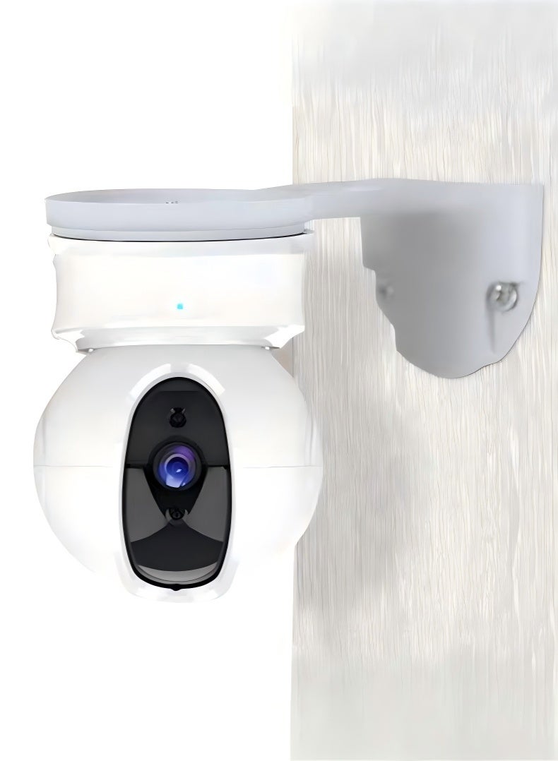 JUNYOUK 4 Pcs Of Household Intelligent Monitoring Camera Wall Mounted Bracket, Monitoring Base Fixed Bracket, Easy To Install - Image 2