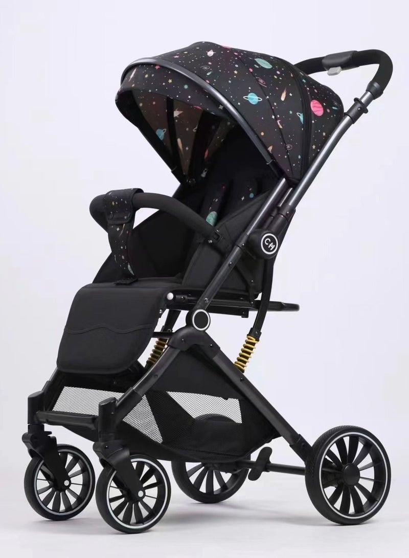 Baby Stroller Suitable for Newborns, Foldable and Easy to Carry