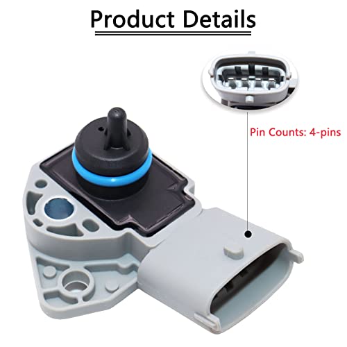 KEJSTED حساس ضغط KEJSTED 0261230110 31272730 متوافق مع فولفو S60 S80 V70 XC70 XC90 لاند روفر LR000524 8699449 0261230108 - Image 2