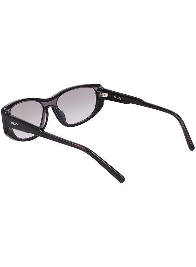 DKNY FULL RIM ACETATE DKNY SUN DK553S 5517 (015) LAYERED BLACK - Image 2