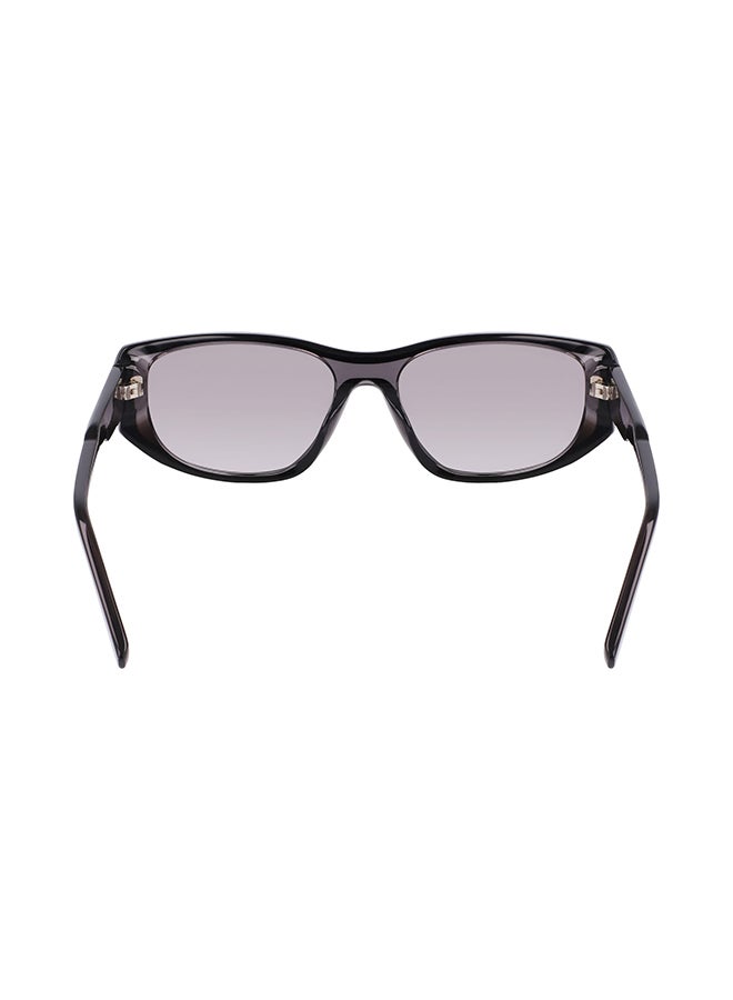 DKNY FULL RIM ACETATE DKNY SUN DK553S 5517 (015) LAYERED BLACK - Image 3