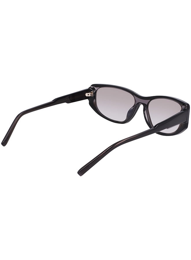 DKNY FULL RIM ACETATE DKNY SUN DK553S 5517 (015) LAYERED BLACK - Image 4