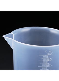 Generic Thickened High Quality Food Grade Plastic Pp Measuring Cup With Scale Measuring Cylinder Thickened Transparent Beaker 100ml-5000 Ml-Capacity:PP5000 Ml Open Handle Measuring Cup  - Image 3