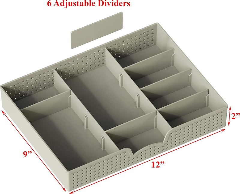 Simple Houseware Desk Monitor Stand Riser with Adjustable Organizer tray - Image 5