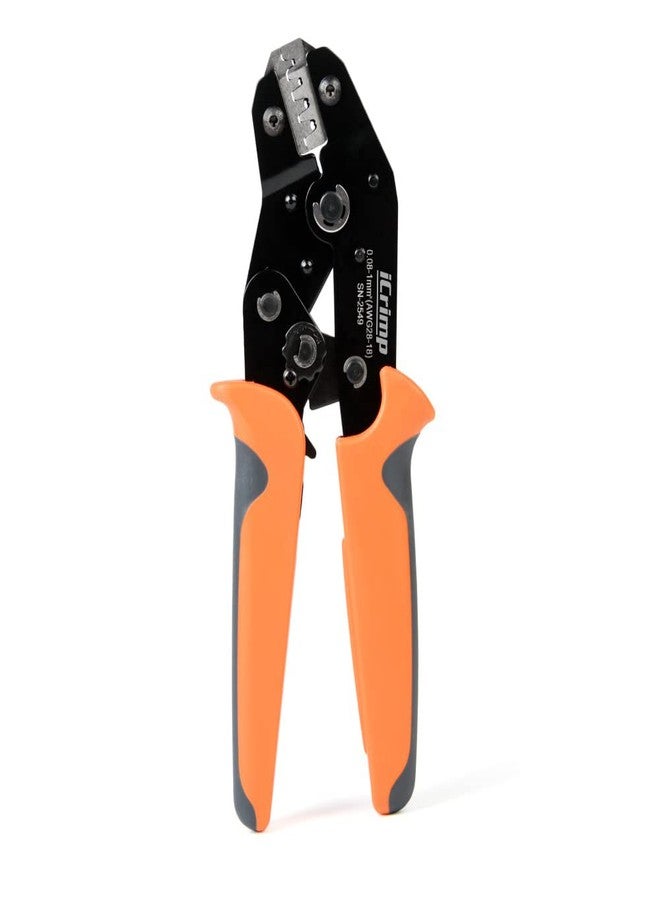 IWISS iCrimp SN-2549 Ratchet Crimpier 0.08-1.0 mm ² 18-28AWG for PH2.0/XH2.54/2.54/2.8/3.0/3.96/4.8/KF2510/JST Terminal - Image 1
