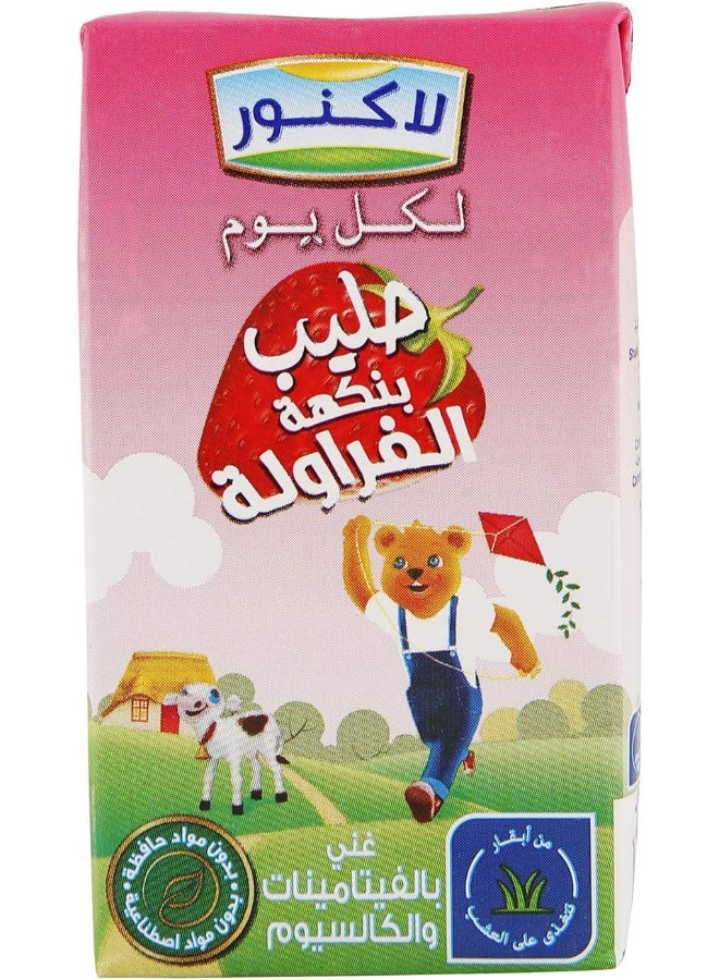 Lacnor Junior Strawberry Milk 125ml - Image 4