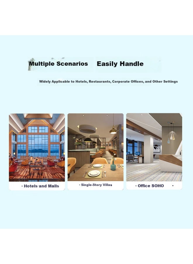 H3c Mini Ap1500l-u Whole-home Wifi 6 Wireless Coverage 1500m Dual-band Gigabit Panel Ap Commercial Villa Hotel Poe Powered - Image 3