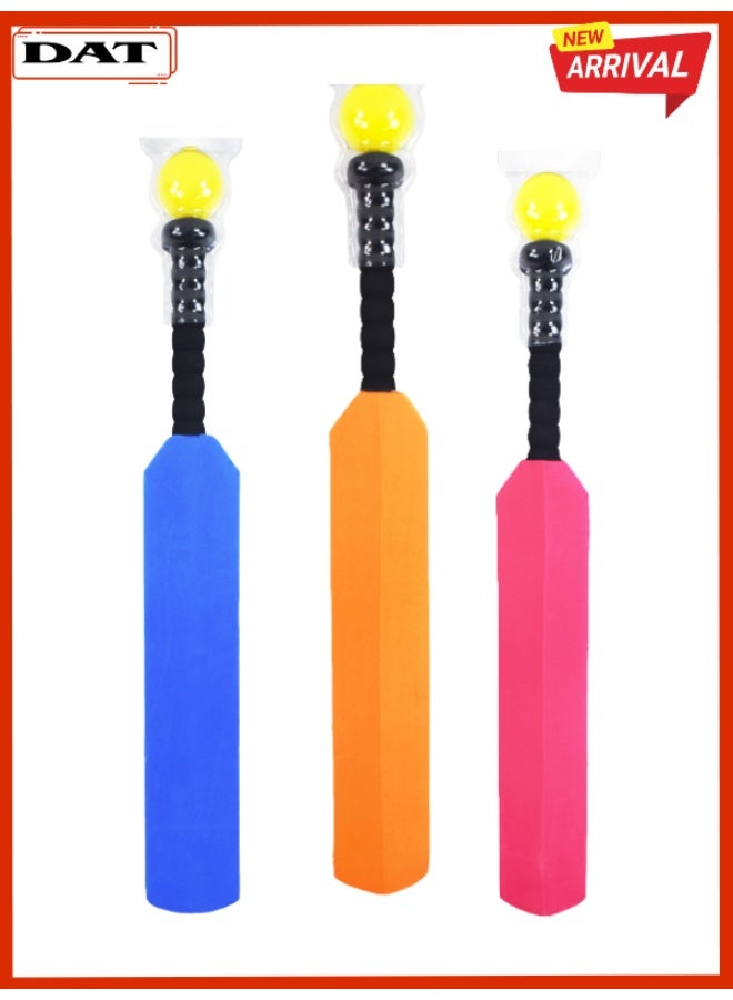 DAT Kids Foam Cricket Bat with Soft Ball – Lightweight EVA, Indoor/Outdoor Play (1PC) - Image 1