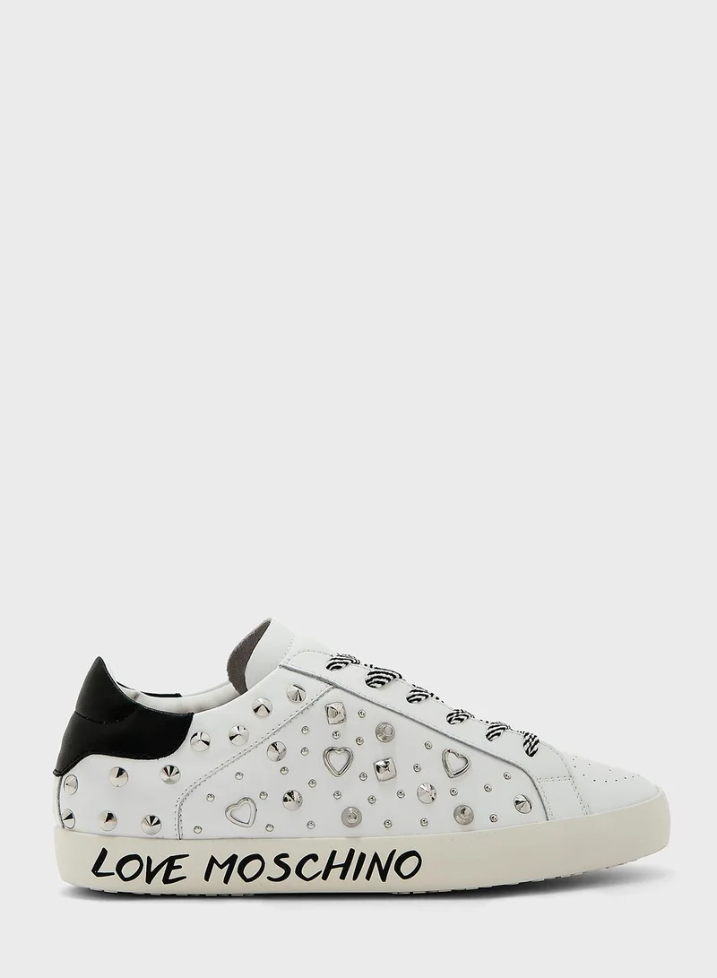 Love Moschino Free Love Low Top Sneakers