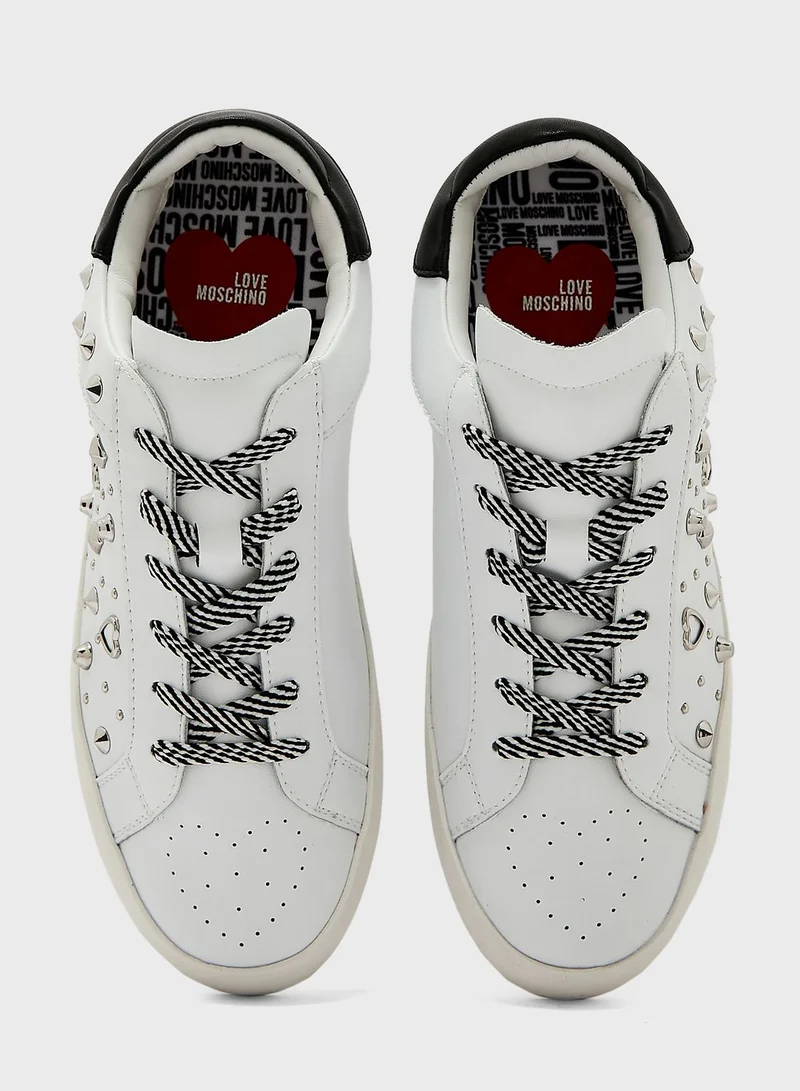 Love Moschino Free Love Low Top Sneakers