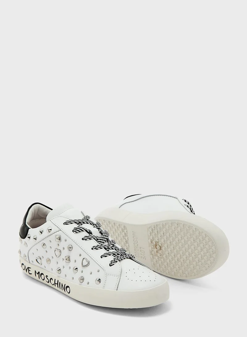 Love Moschino Free Love Low Top Sneakers