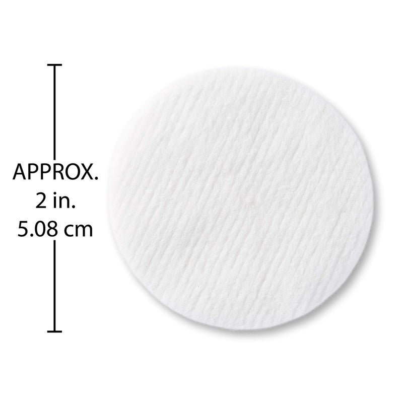 Simply Soft Medline Simply Soft Cotton Rounds (300 Count), 100% Cotton Absorbent and Textured Cotton Pads, Lint-Free - Image 4