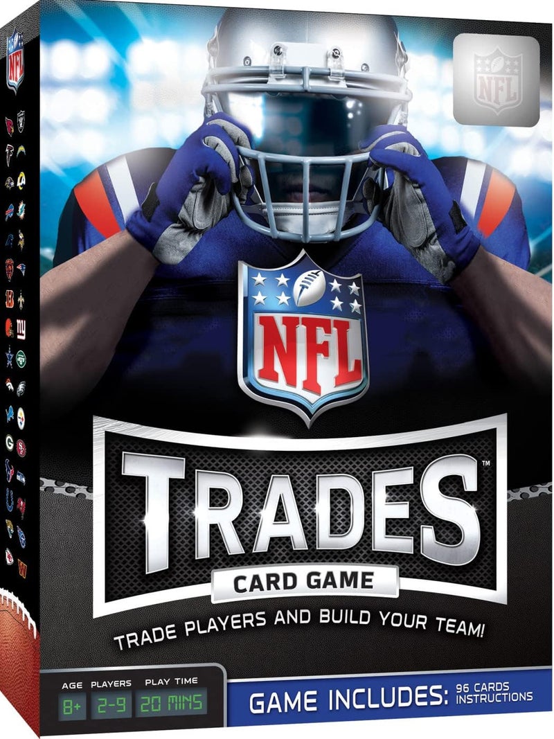 Master Pieces NFL Card Game - Officially Licensed, Fast-Paced Sports Fun - Image 1