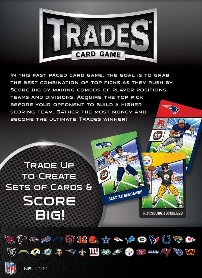 Master Pieces NFL Card Game - Officially Licensed, Fast-Paced Sports Fun - Image 2