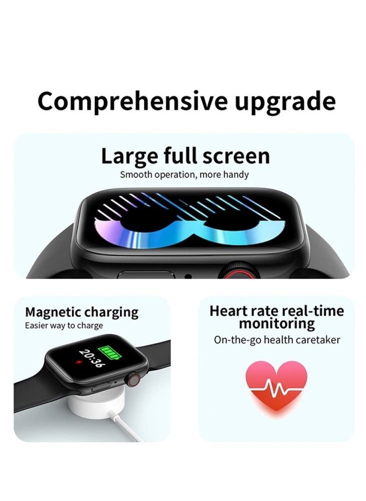 AROAQ - T900 Pro Max Series 7 IP68 Waterproof 280mAh 1.75Inch Touch Screen Heart Rate Smartwatch - Image 1