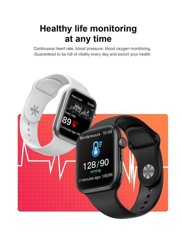 AROAQ - T900 Pro Max Series 7 IP68 Waterproof 280mAh 1.75Inch Touch Screen Heart Rate Smartwatch - Image 1