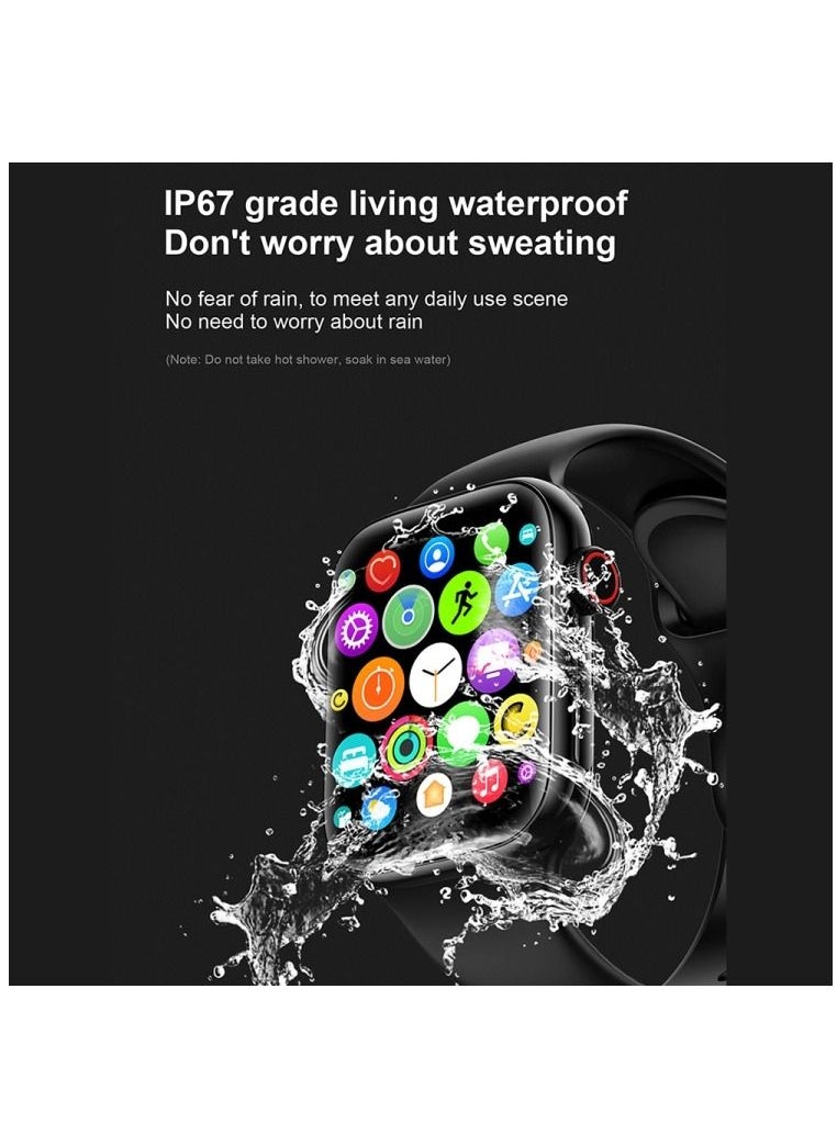 AROAQ - T900 Pro Max Series 7 IP68 Waterproof 280mAh 1.75Inch Touch Screen Heart Rate Smartwatch - Image 1
