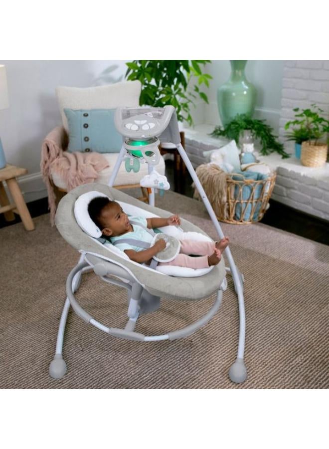 برايت ستارتس 2 في 1 طفل سوينغ والروك - Image 1