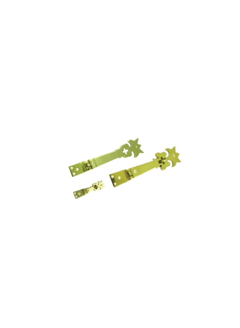 Robustline Brass Chand Tara Hasp & Staple (3 Inch) - Image 2