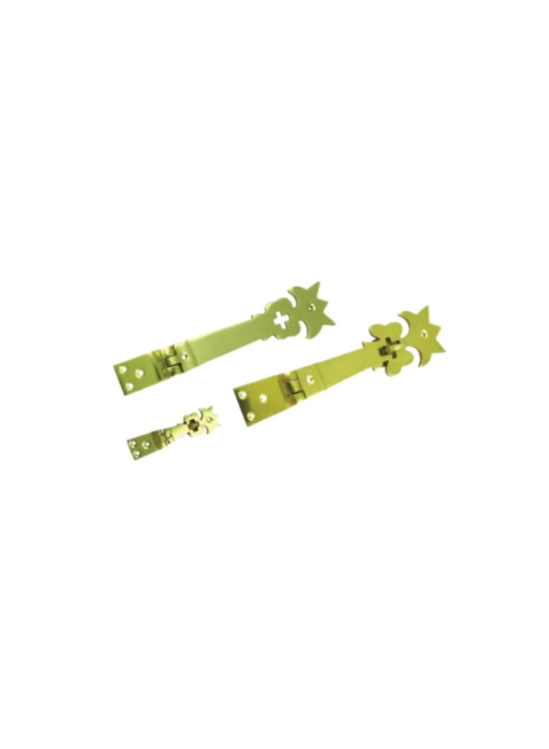 Robustline Brass Chand Tara Hasp & Staple (3 Inch) - Image 1