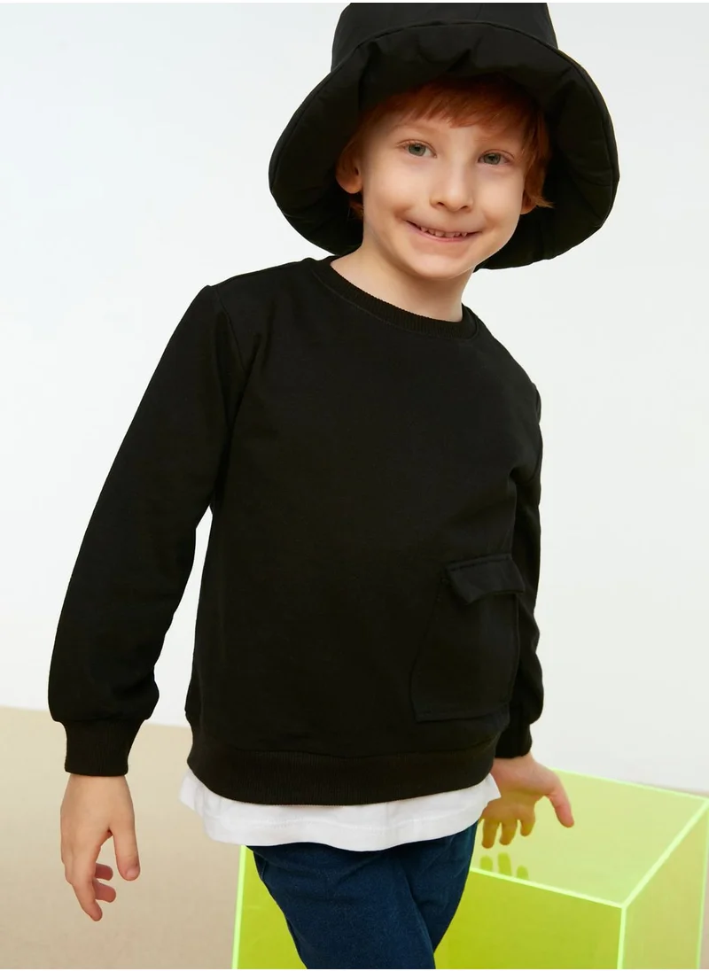 trendyol Kids Pocket Detail Sweatshirt