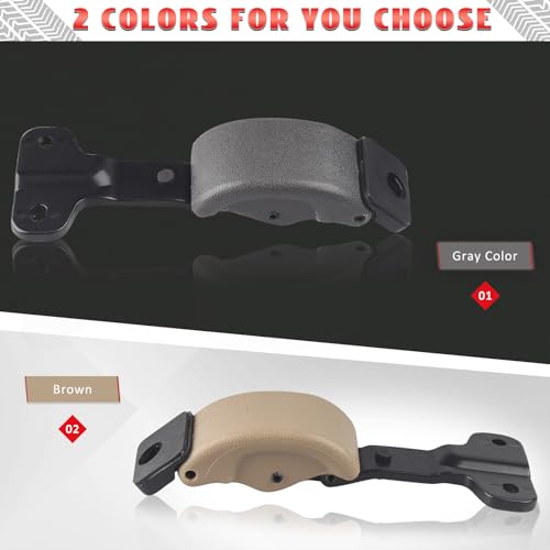 E-Vniko Rear Quarter Window Latch Brown Compatible with Toyota Tundra 2000-2006 Replacement Back Window Left Driver Side 62920-34012 - Image 5